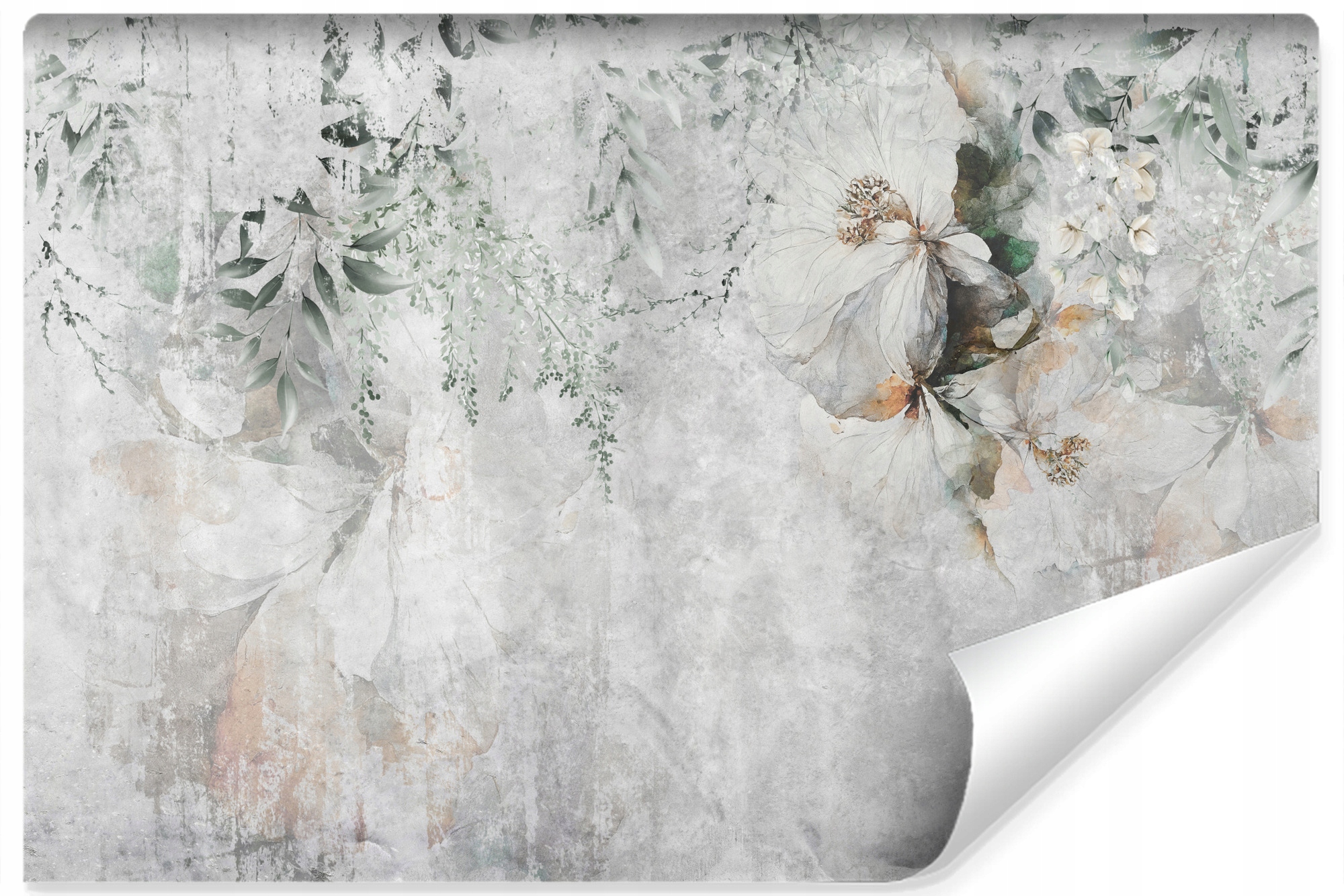Fototapeta Abstract Fototapeta CONCRETE Flowers 368x254